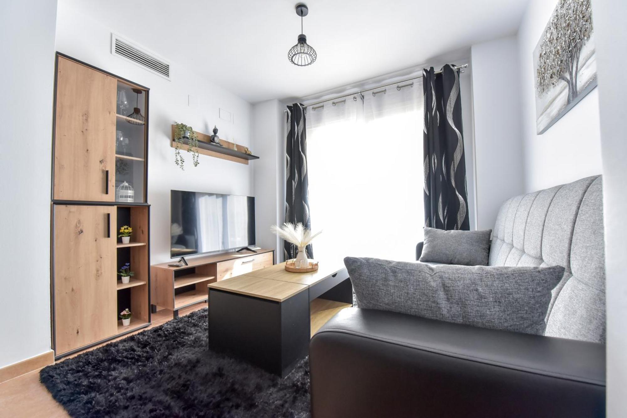New Premium Apartment - Free Parking & Pools La Algaba Buitenkant foto